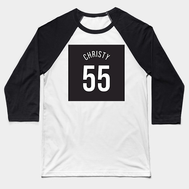 Christy 55 Home Kit - 22/23 Season Baseball T-Shirt by GotchaFace